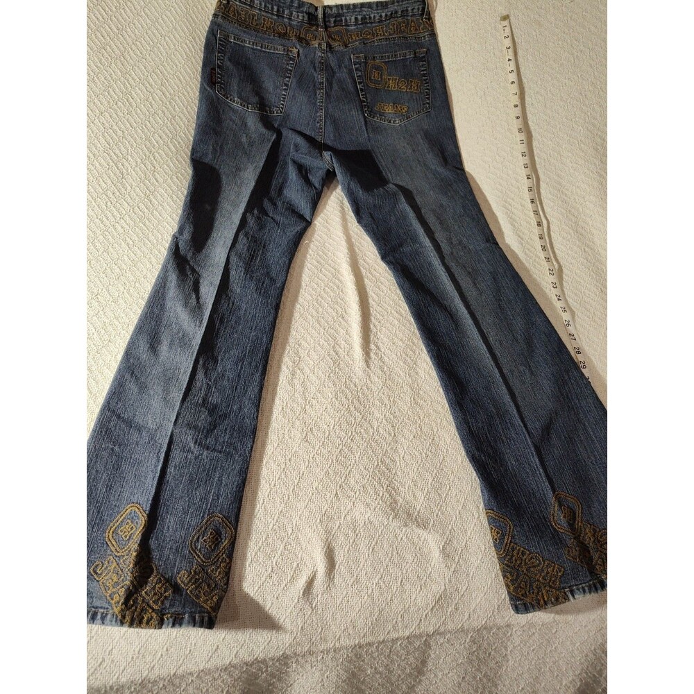H 2 H Hot To Handle Women's Size 16 Blue Jeans Western Look (890)